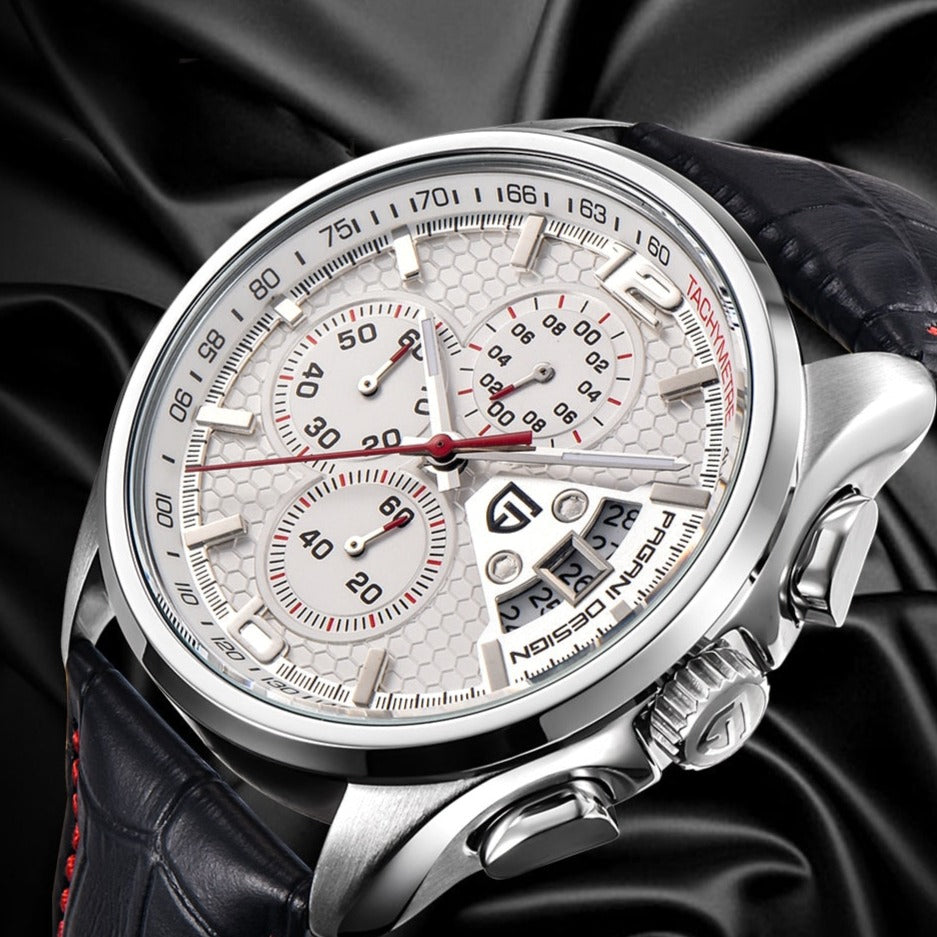 Pagani Design Model 3306 Quartz Sport Chronograph.