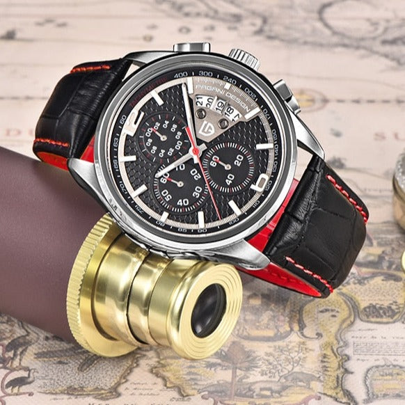Pagani Design Model 3306 Quartz Sport Chronograph.