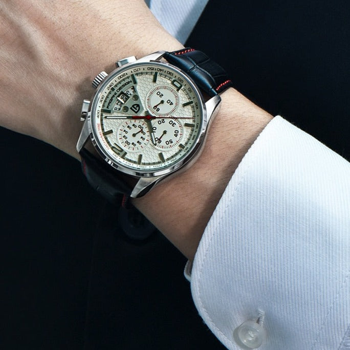 Pagani Design Model 3306 Quartz Sport Chronograph.