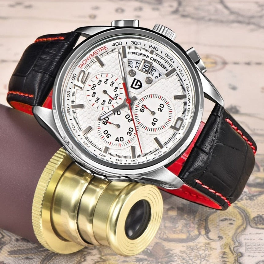 Pagani Design Model 3306 Quartz Sport Chronograph.