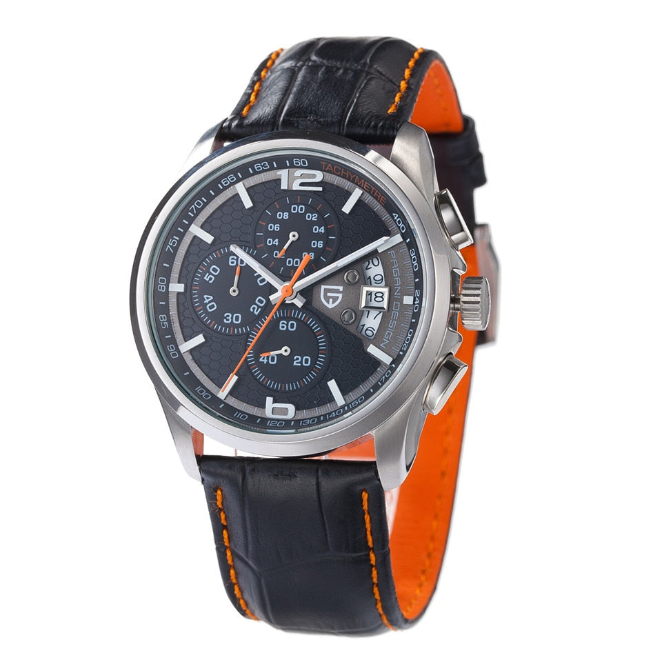 Pagani Design Model 3306 Quartz Sport Chronograph.