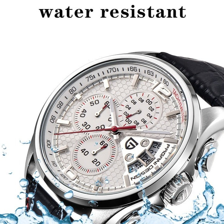Pagani Design Model 3306 Quartz Sport Chronograph.
