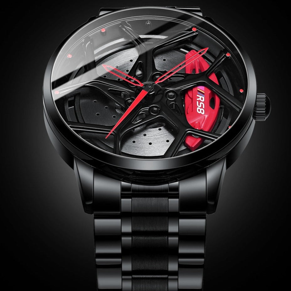 Nektom Alloy Wheel Rim Style Watch available from FiveTo.co.uk