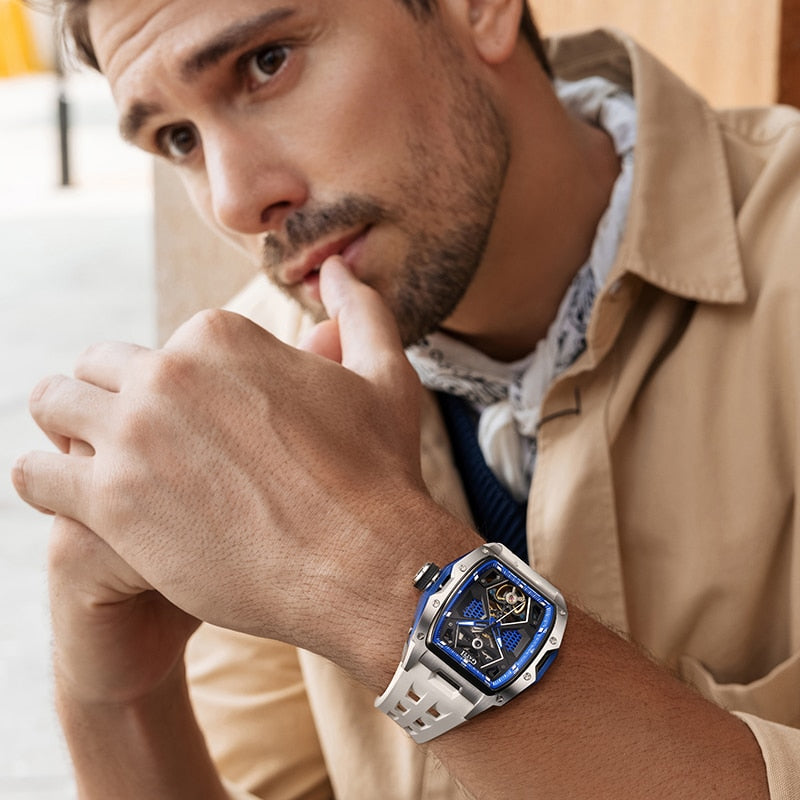 Bonest Gatti 5501 Mechanical Stainless Steel Automatic Watch from fiveto.co.uk
