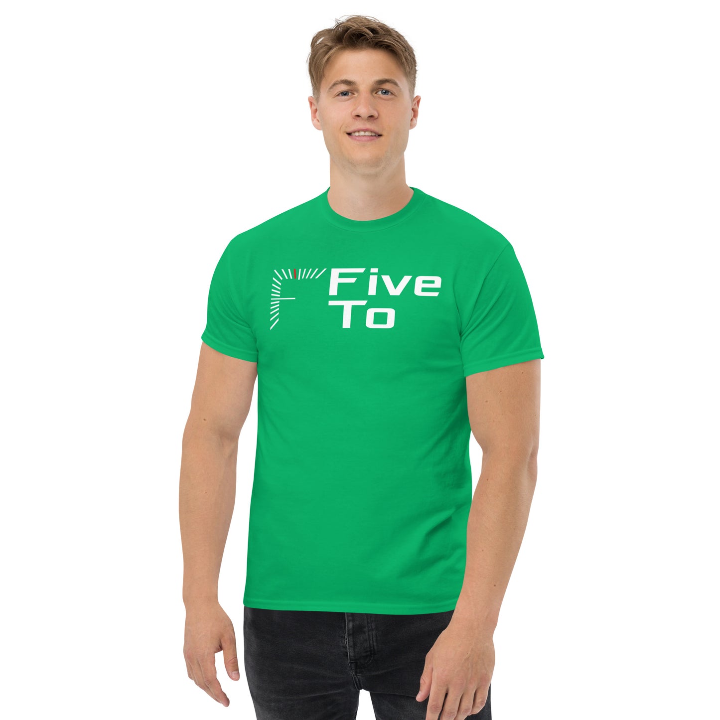FiveTo Men's Classic T-shirt Irish Green