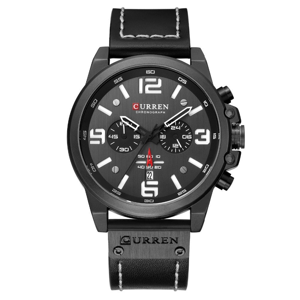 Curren Model 8314 Quartz Sport Chronograph watch available from FiveTo.co.uk