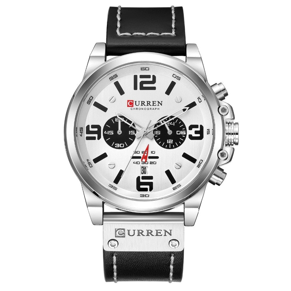 Curren Model 8314 Quartz Sport Chronograph watch available from FiveTo.co.uk