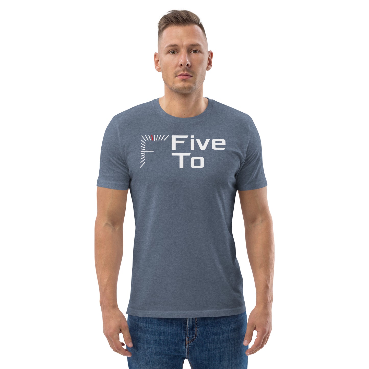 FiveTo Unisex T-shirt Dark Heather