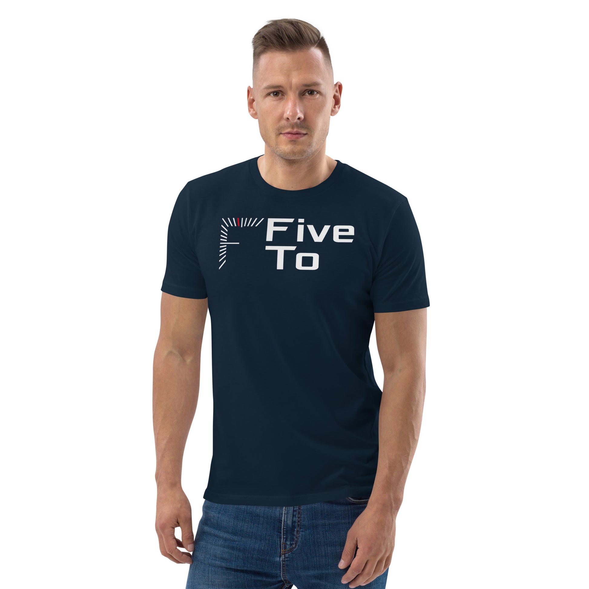 FiveTo Unisex T-shirt navy
