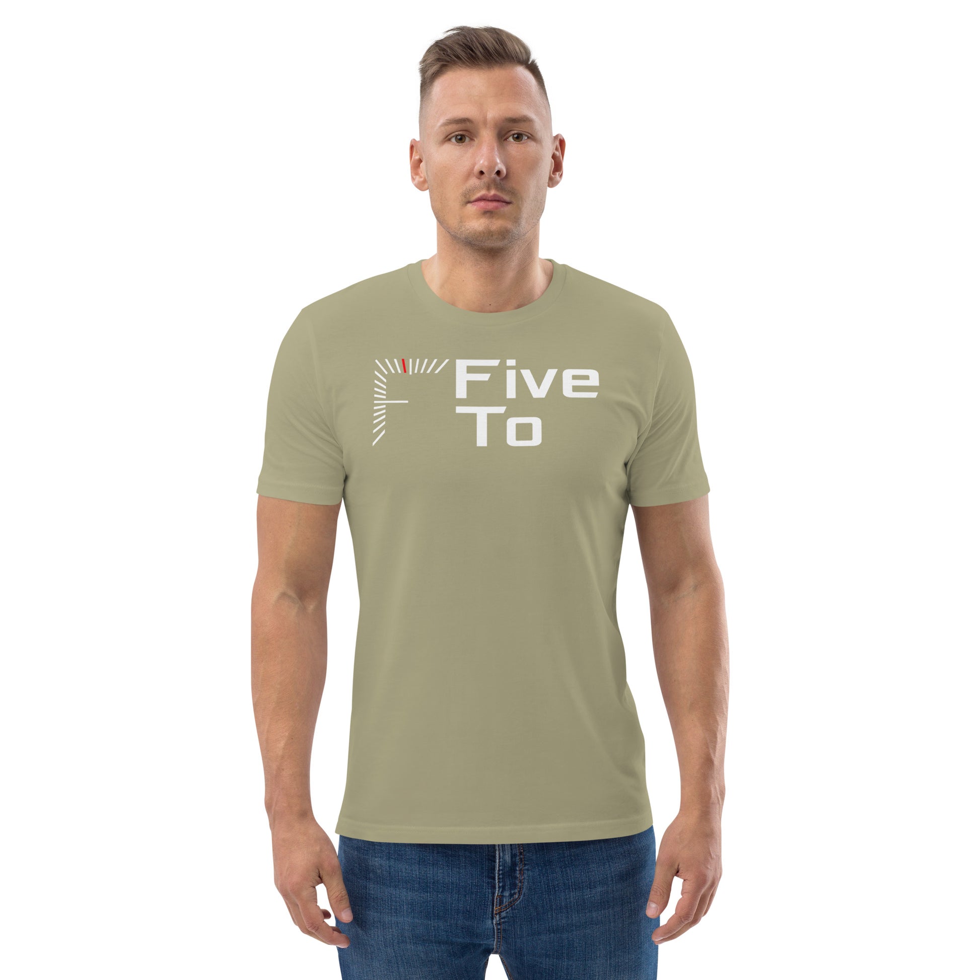 FiveTo Unisex T-shirt Sage