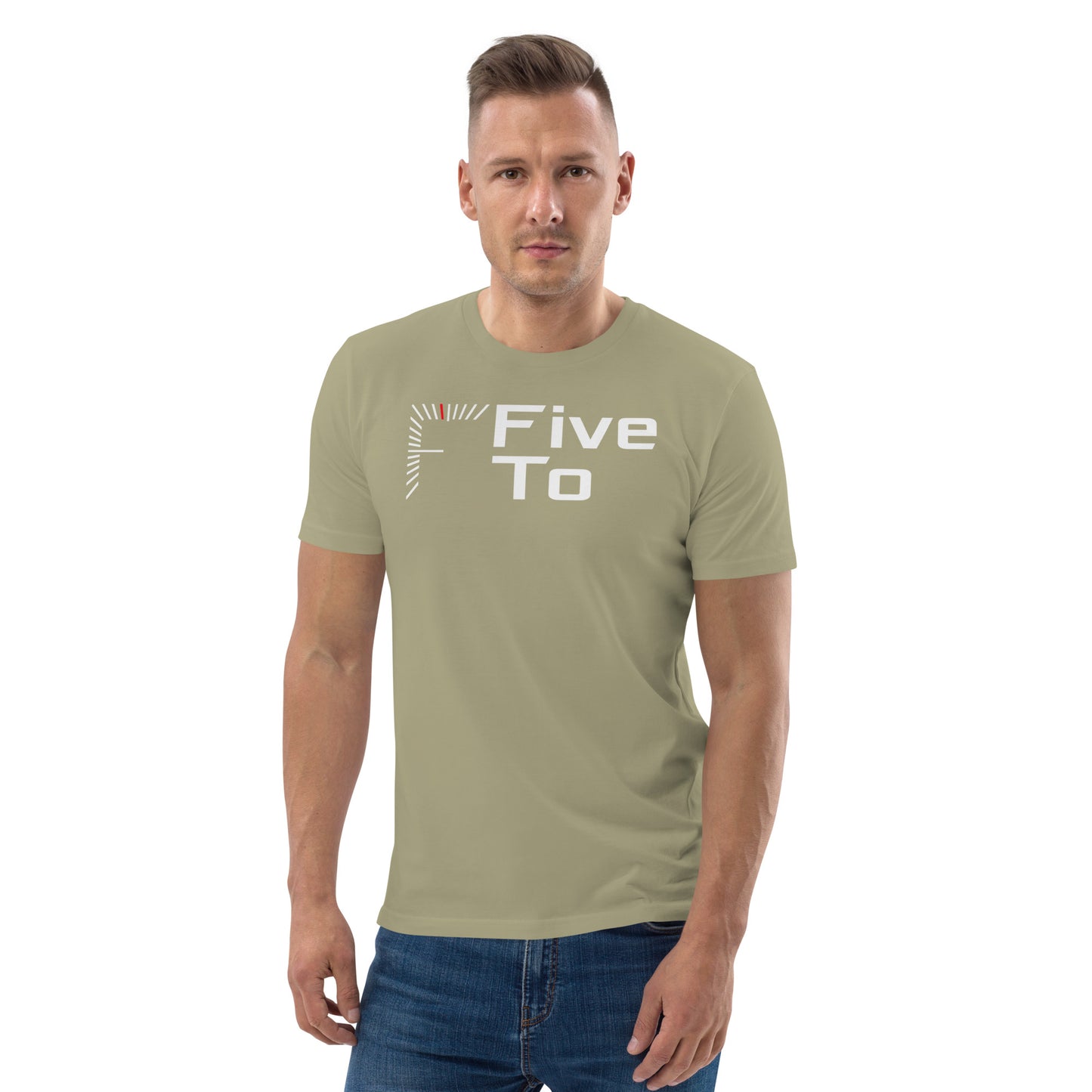 FiveTo Unisex T-shirt Sage 2