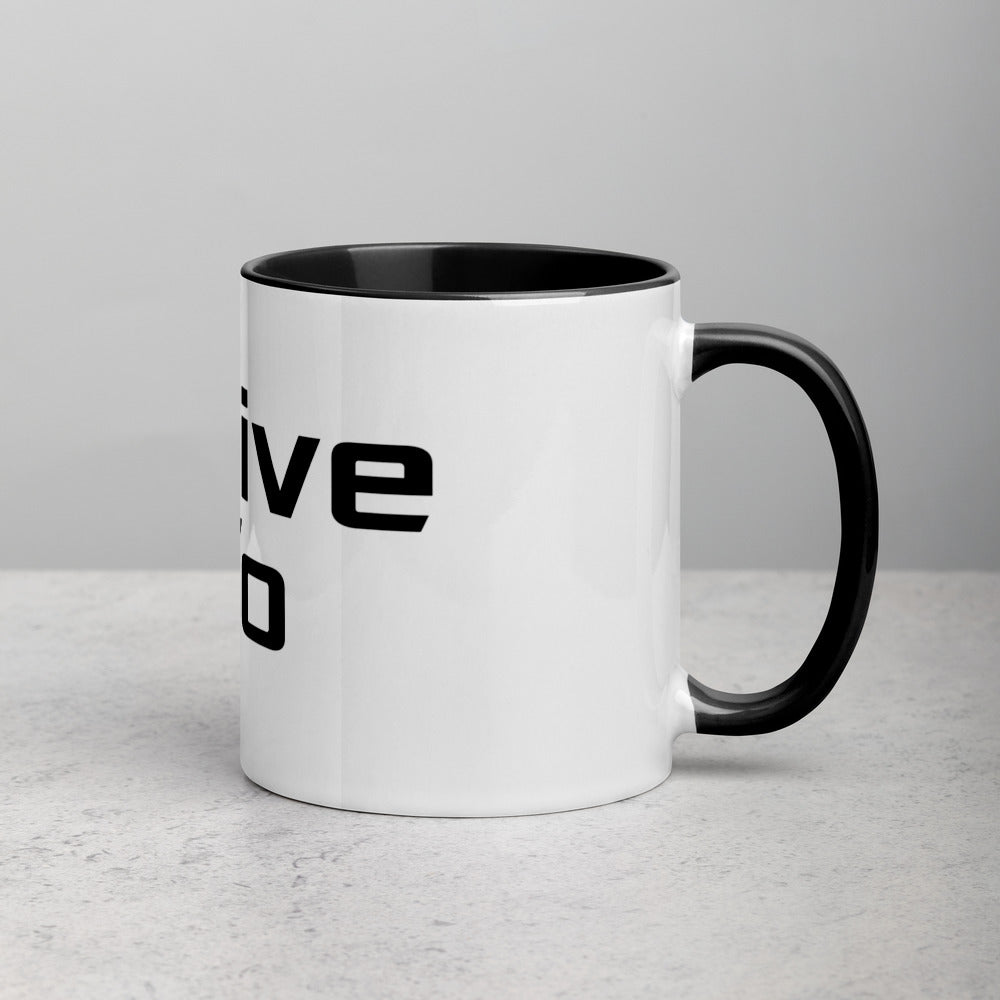 FiveTo Logo Mug with Colour Inside and Handle