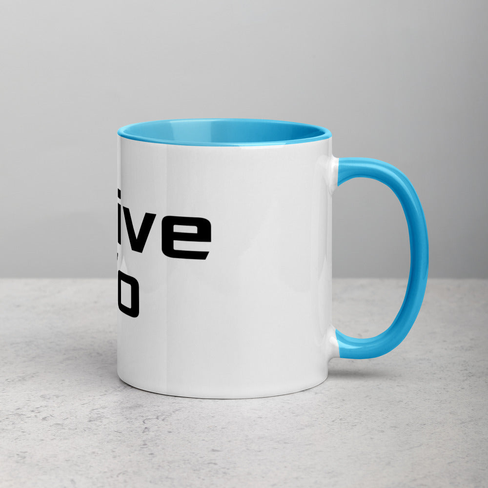 FiveTo Logo Mug with Colour Inside and Handle