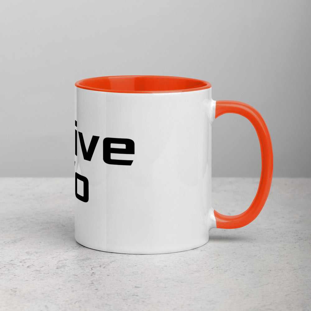 FiveTo Logo Mug with Colour Inside and Handle