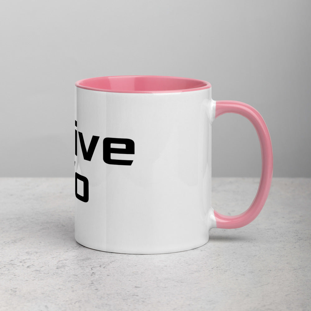 FiveTo Logo Mug with Colour Inside and Handle
