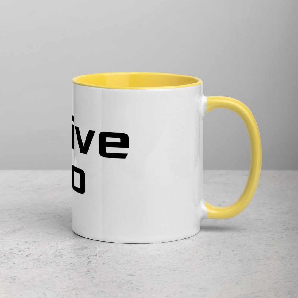 FiveTo Logo Mug with Colour Inside and Handle