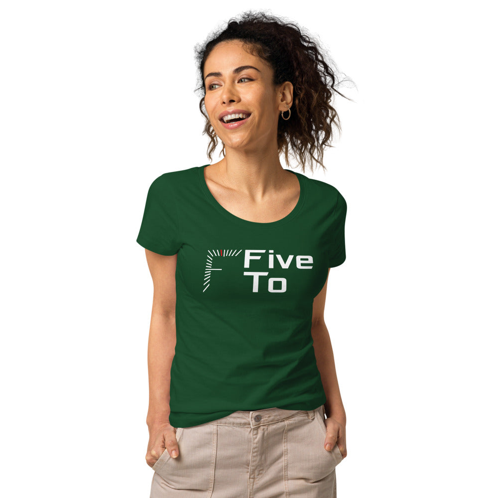 FiveTo Logo Women’s Organic T-shirt