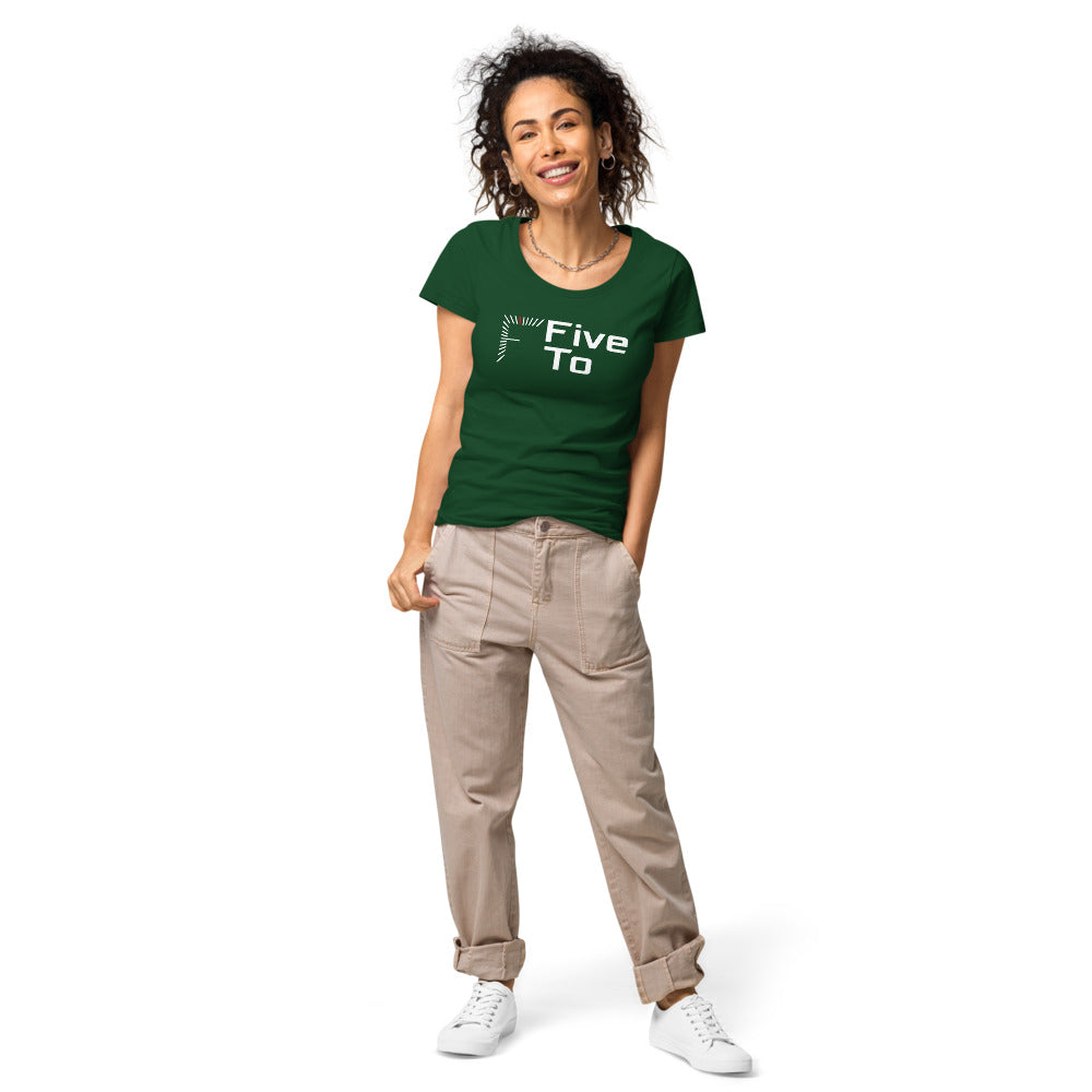 FiveTo Logo Women’s Organic T-shirt