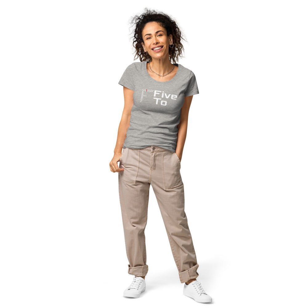 FiveTo Logo Women’s Organic T-shirt