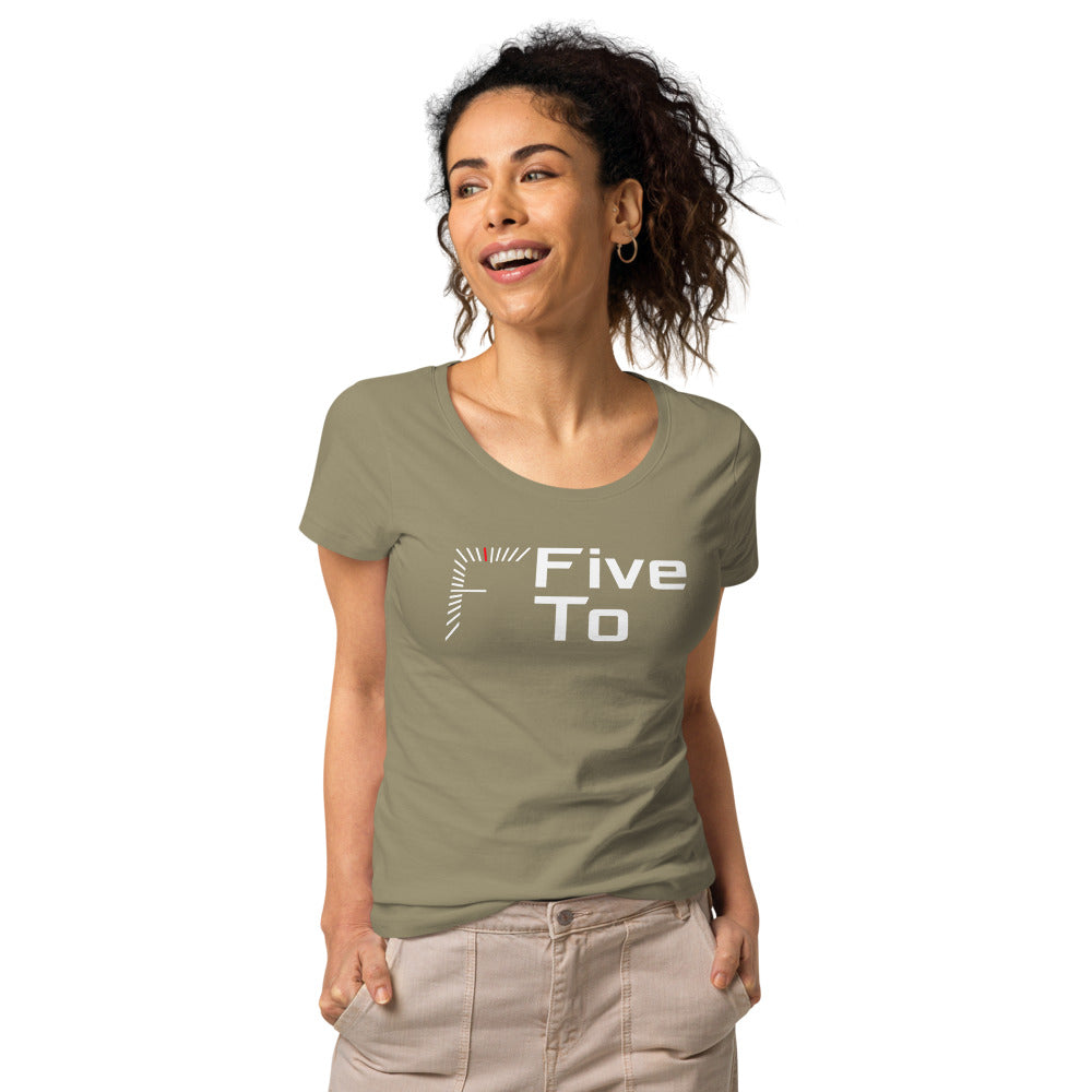 FiveTo Logo Women’s Organic T-shirt