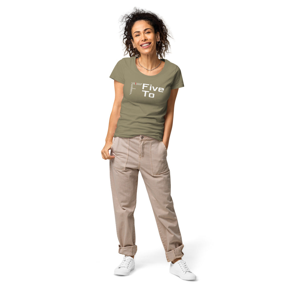 FiveTo Logo Women’s Organic T-shirt