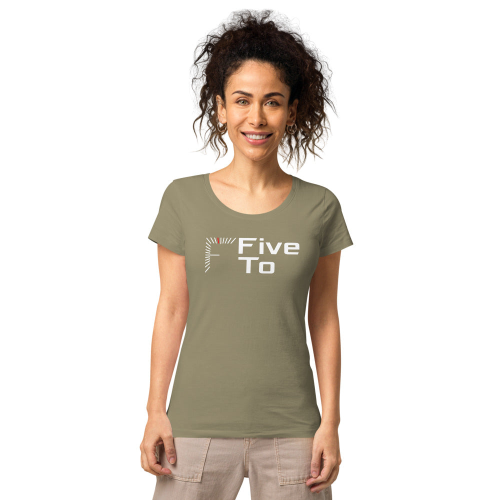 FiveTo Logo Women’s Organic T-shirt