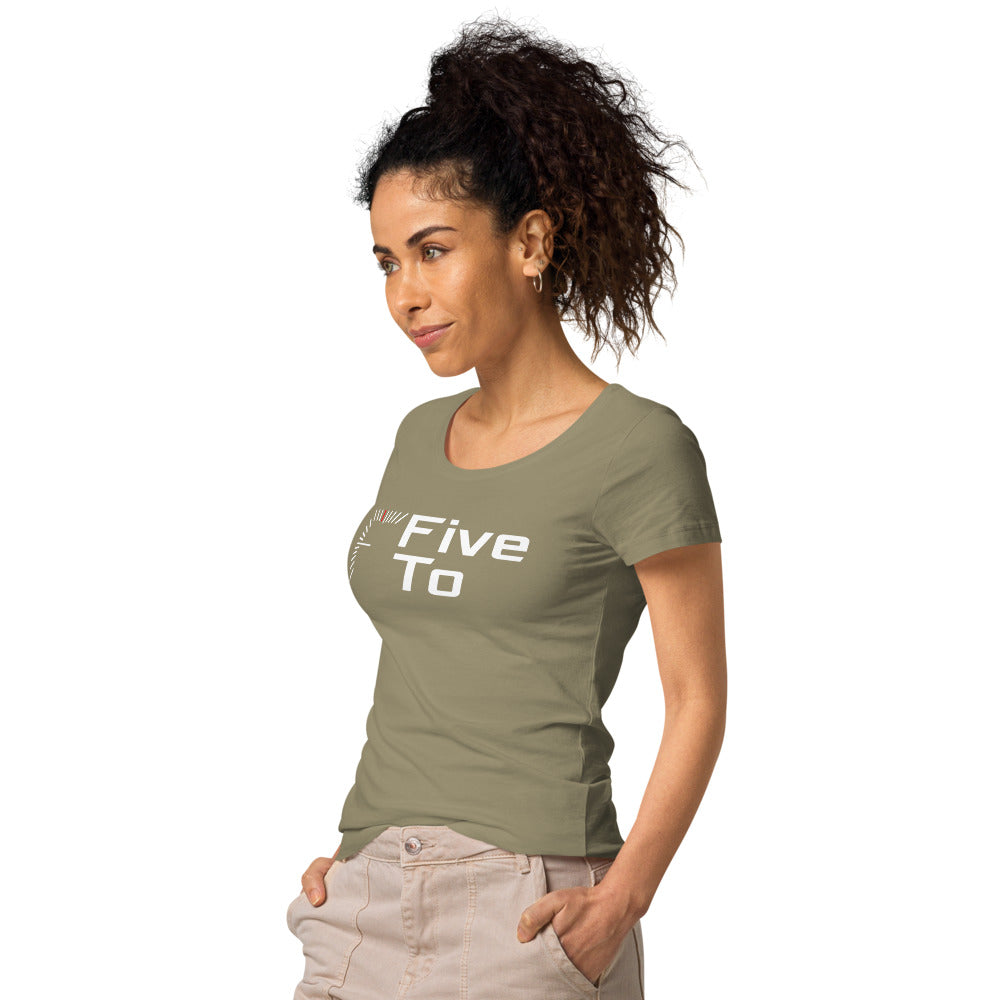 FiveTo Logo Women’s Organic T-shirt