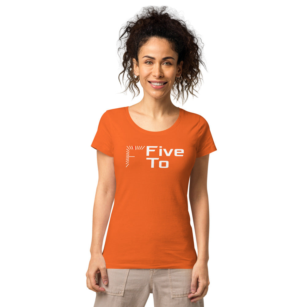 FiveTo Logo Women’s Organic T-shirt
