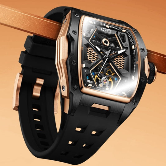 Bonest Gatti 5501 Mechanical Stainless Steel Automatic Watch from fiveto.co.uk