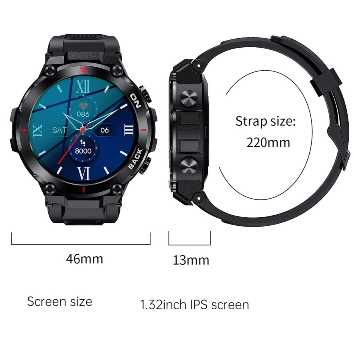 Smartwatch hot sale gps sport