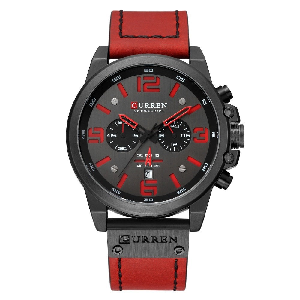 Curren Model 8314 Quartz Sport Chronograph watch available from FiveTo.co.uk