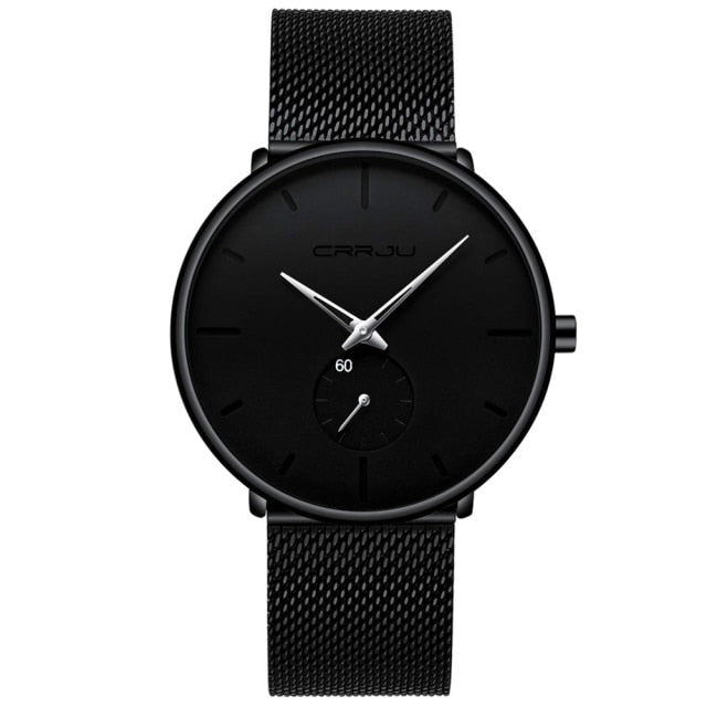 Minimalist quartz sale watch