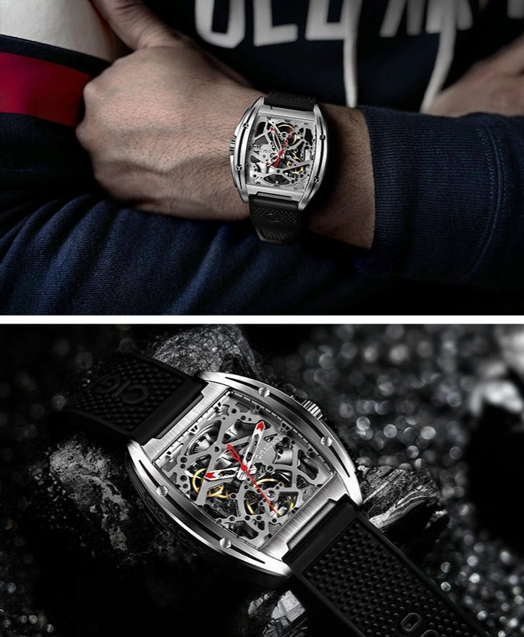 CIGA DESIGN Z Series Skeleton Automatic Mechanical Watch from FiveTo.co.uk