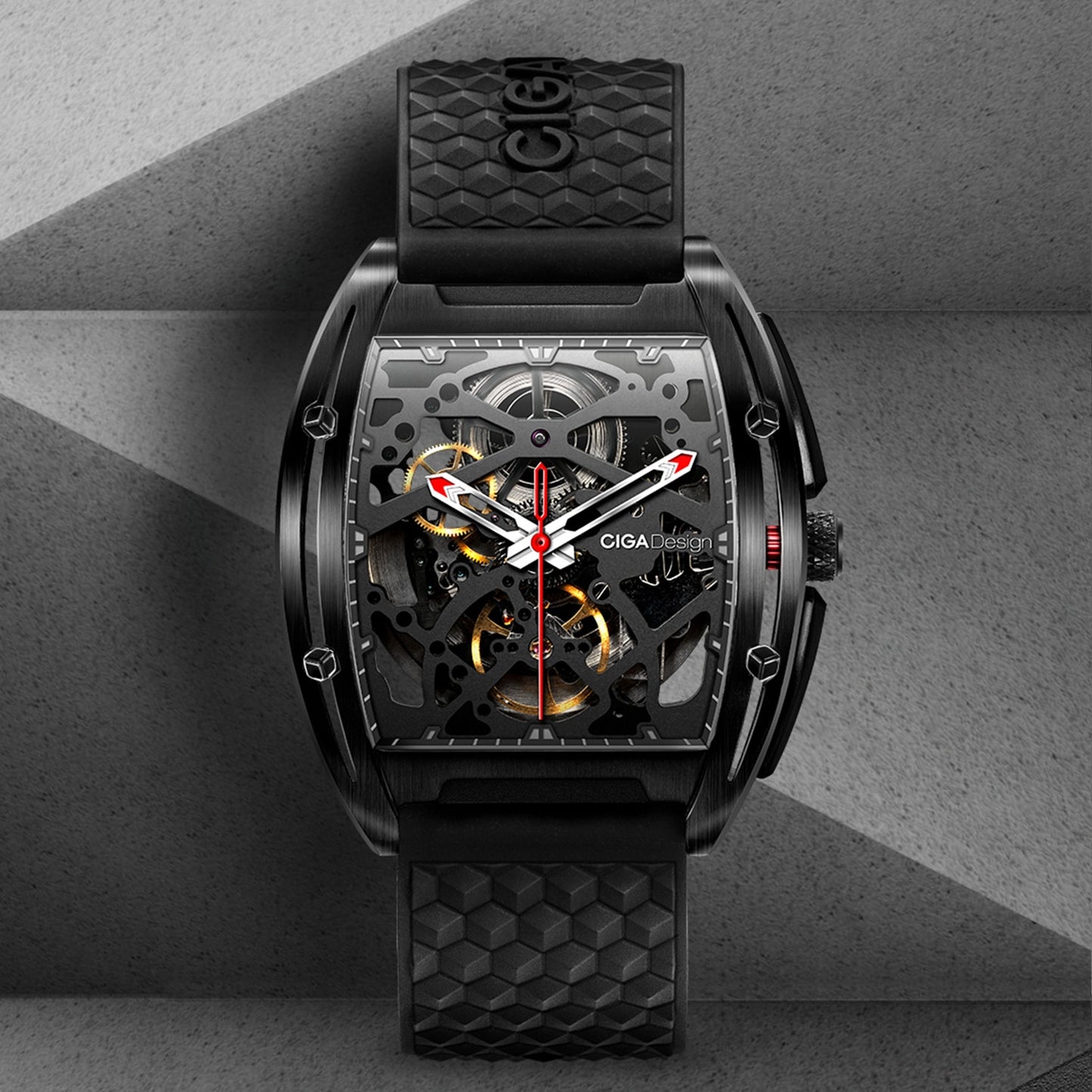 CIGA Design Black Z Series watch from FiveTo.co.uk