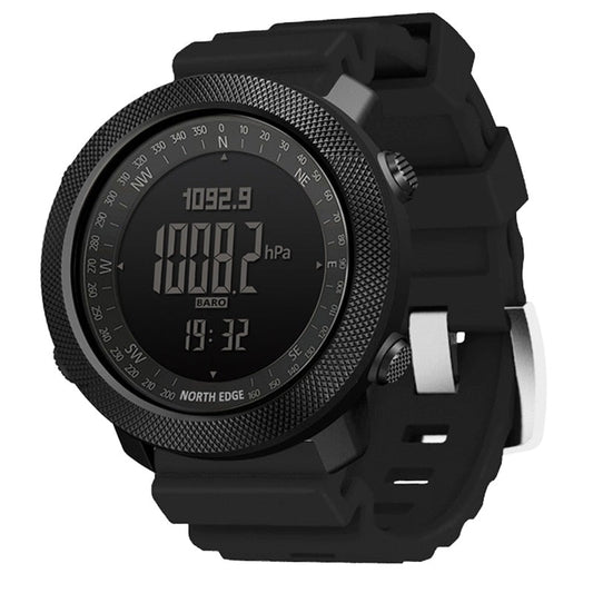Black North Edge Apache 3 Rugged Altimeter Barometer Compass Watch from fiveto.co.uk
