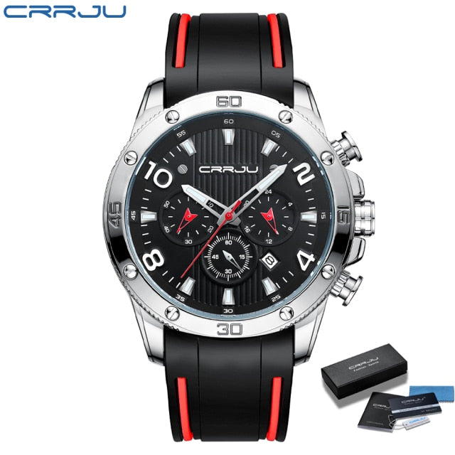 Crrju Model 2295 Quartz Chronograph Outdoor Sports Watch available from FiveTo.co.uk