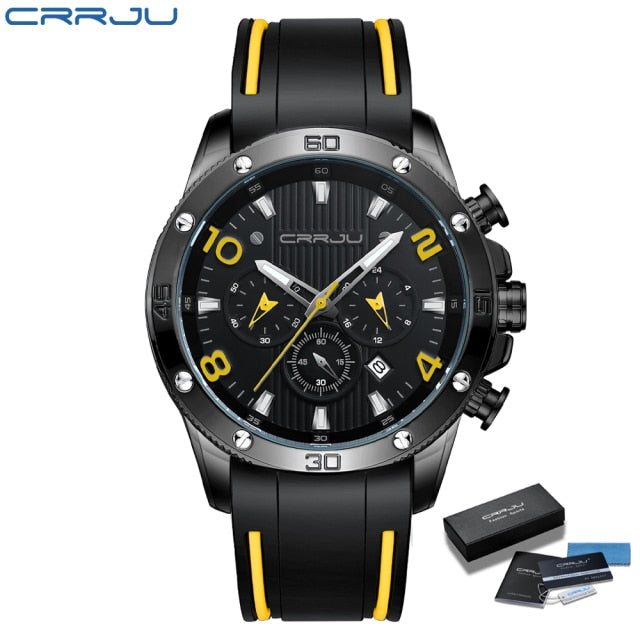 Crrju Model 2295 Quartz Chronograph Outdoor Sports Watch available from FiveTo.co.uk