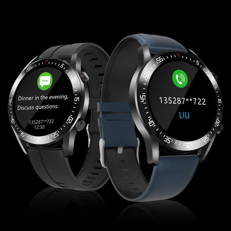 Lige BW0160 Stainless Steel Bluetooth Smart Watch, notifications from FiveTo.co.uk