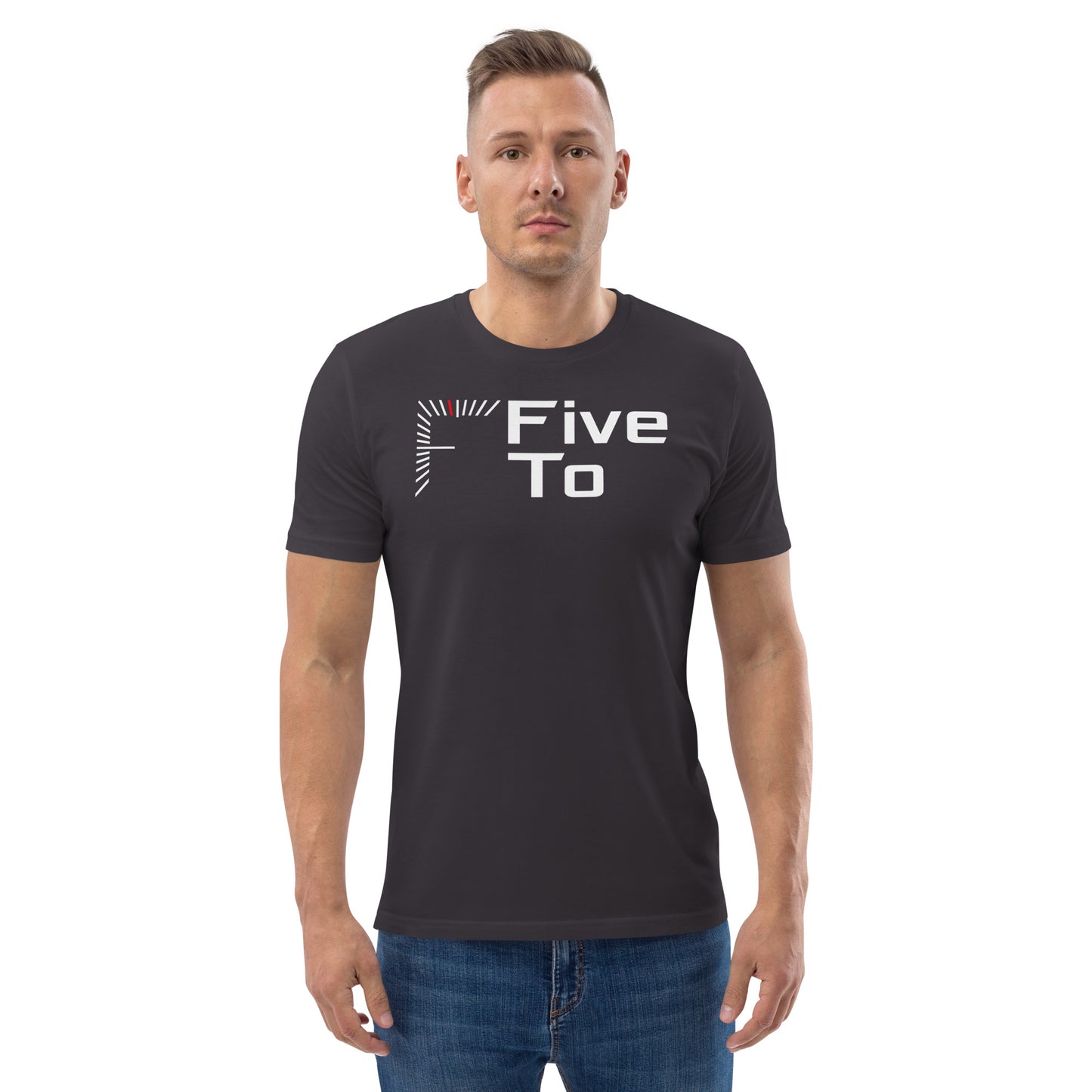 FiveTo Unisex T-shirt Anthracite