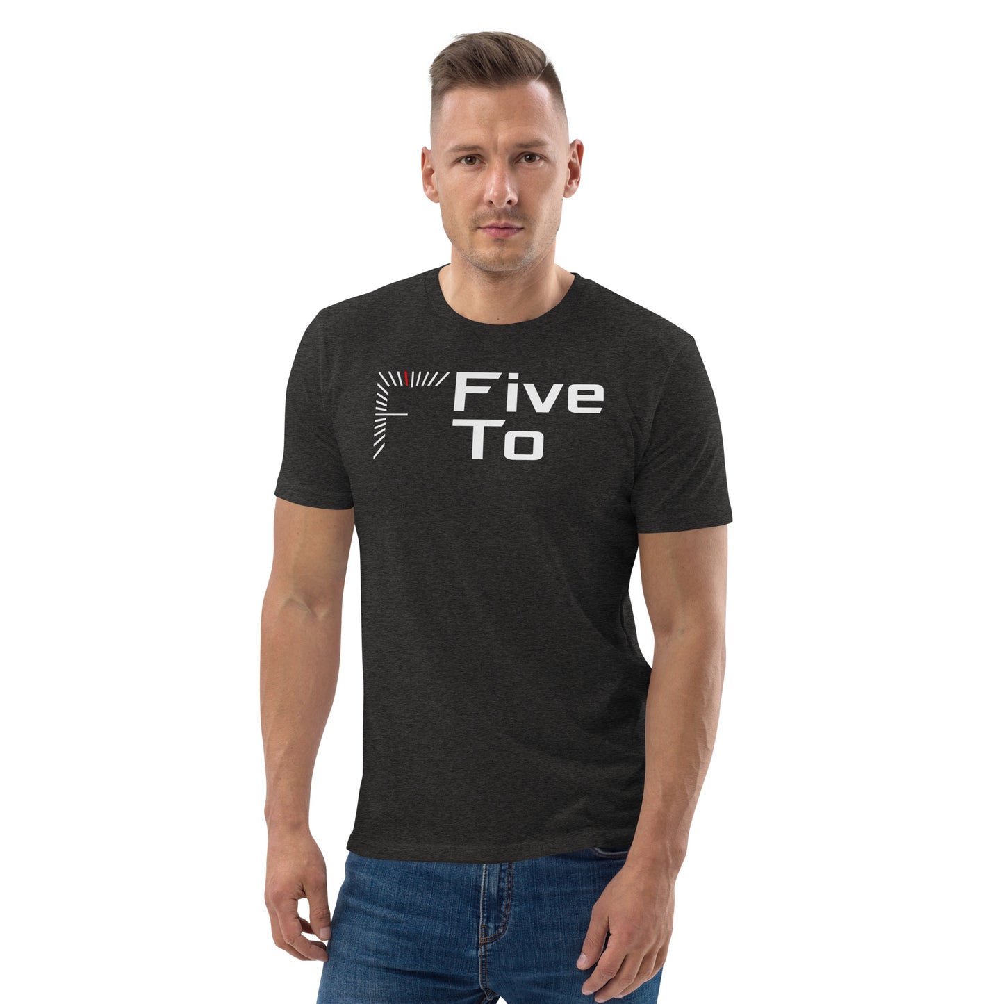 FiveTo Unisex T-shirt Black
