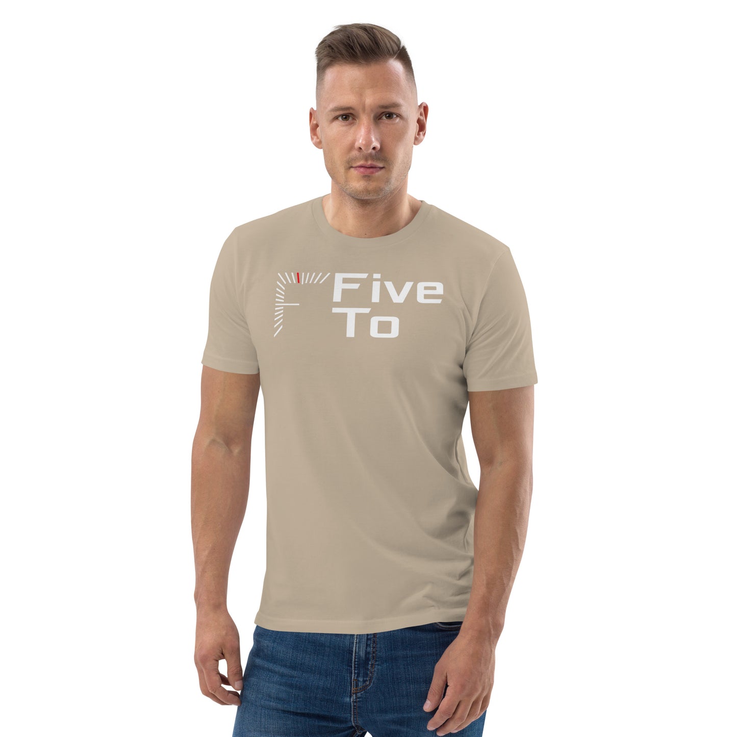 FiveTo Unisex T-shirt Desert dust 2