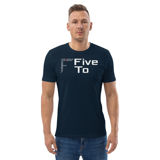 FiveTo Unisex T-shirt Navy