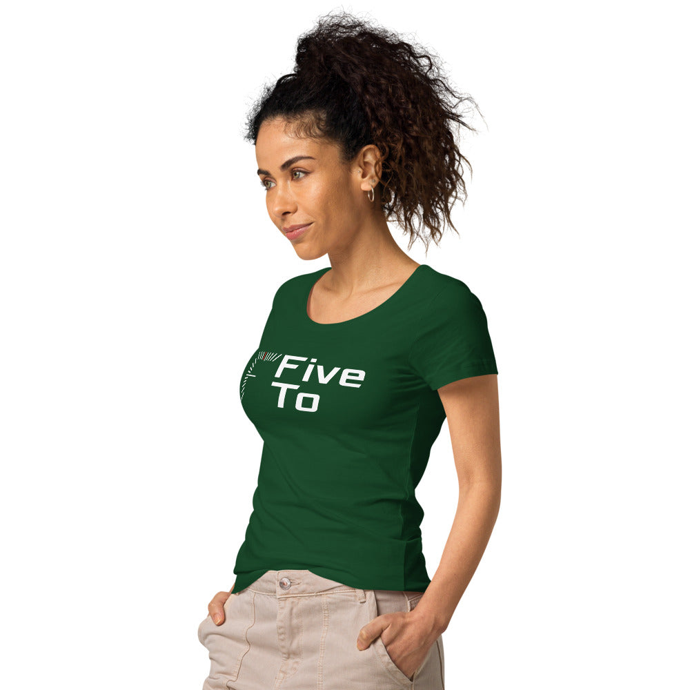 FiveTo Logo Women’s Organic T-shirt